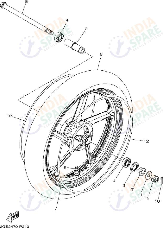 FRONT WHEEL